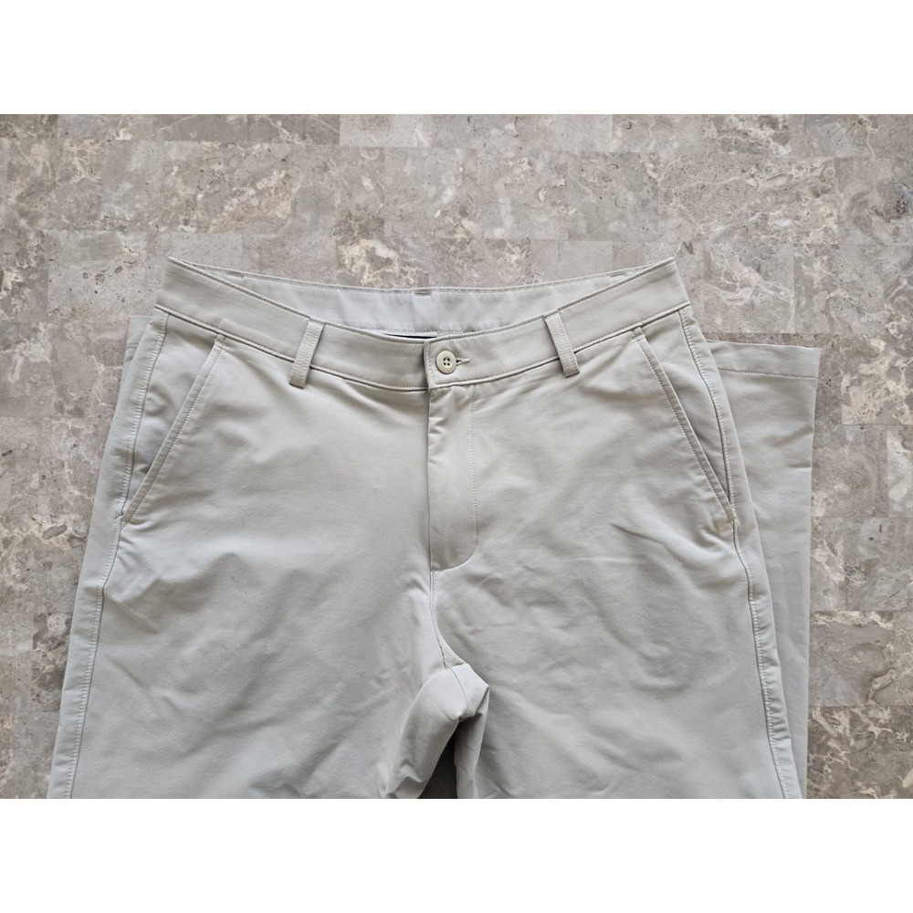Under Armour Performance Pants Beige Chino Golf Casual Mens 34x30